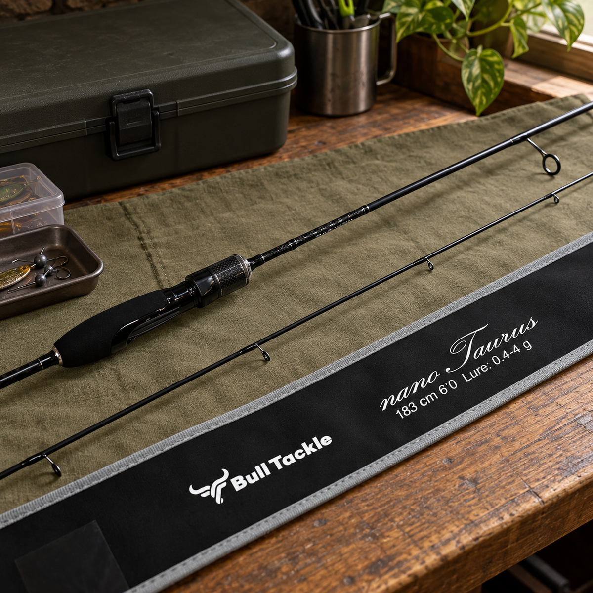 Bull Tackle nano Taurus UL bot – 183 cm, 0,4–4 g – környezeti termékfotó 2
