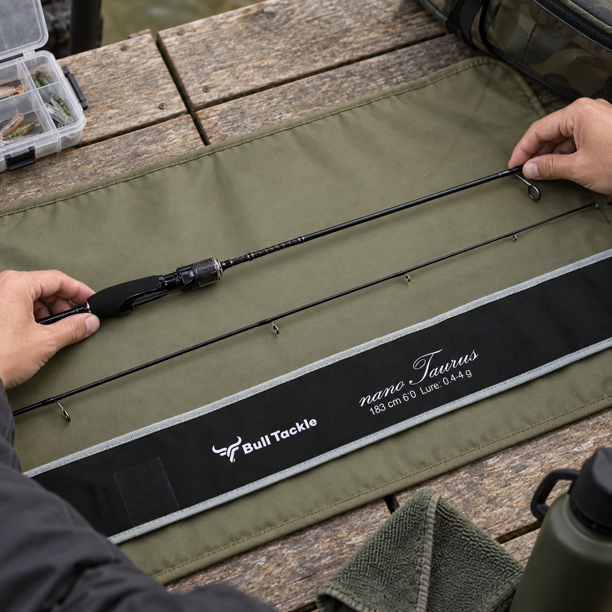 Bull Tackle nano Taurus UL bot – 183 cm, 0,4–4 g – életszerű termékbemutató 2