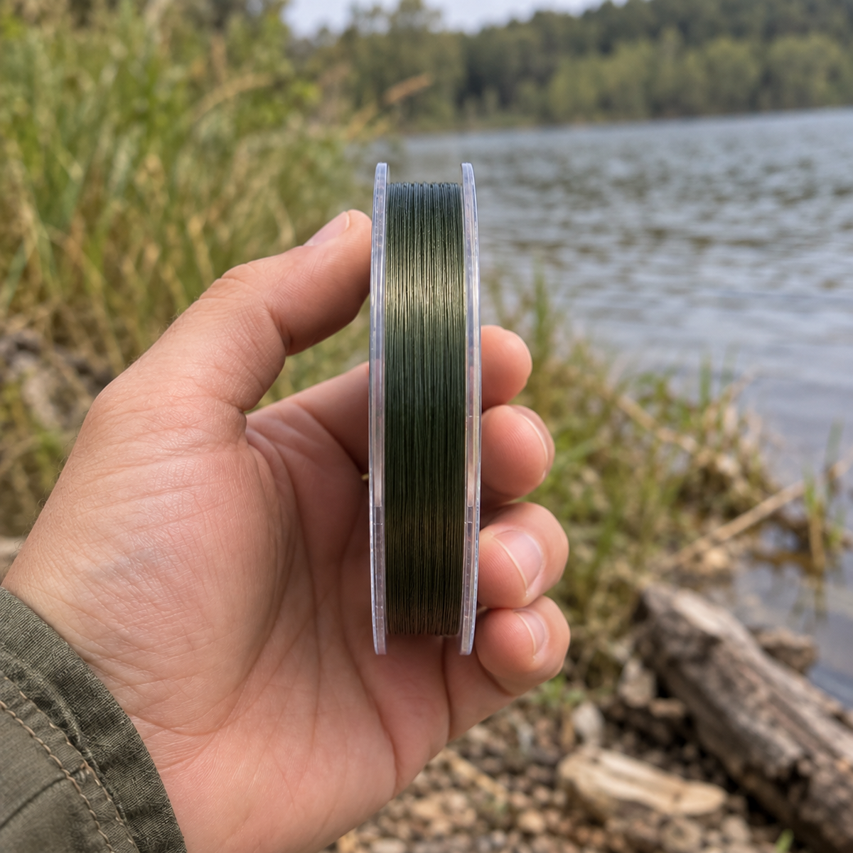 HiKi Silver monofil zsinór – 0,35 mm, 1000 m – életszerű termékbemutató 1