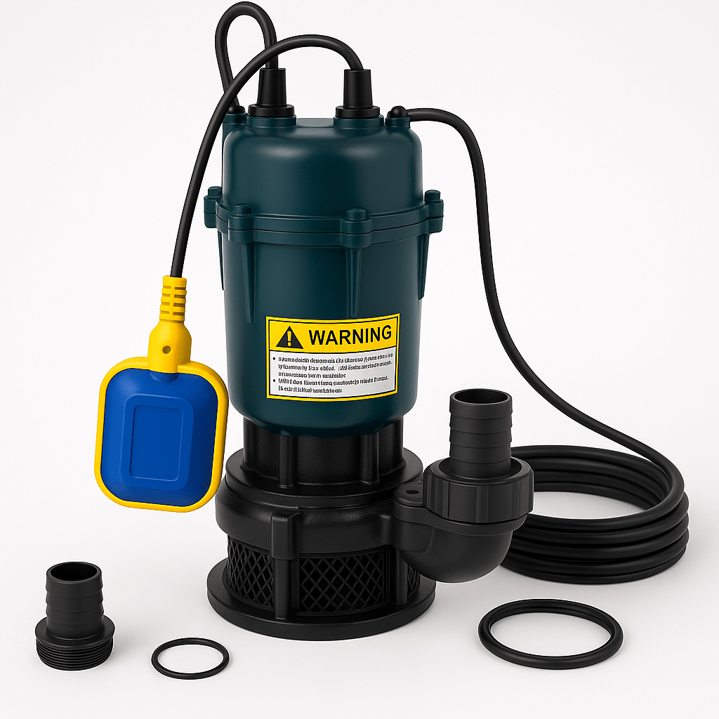 Champion 3750W Profi Szennyvízszivattyú - | Cyber Bazaar
