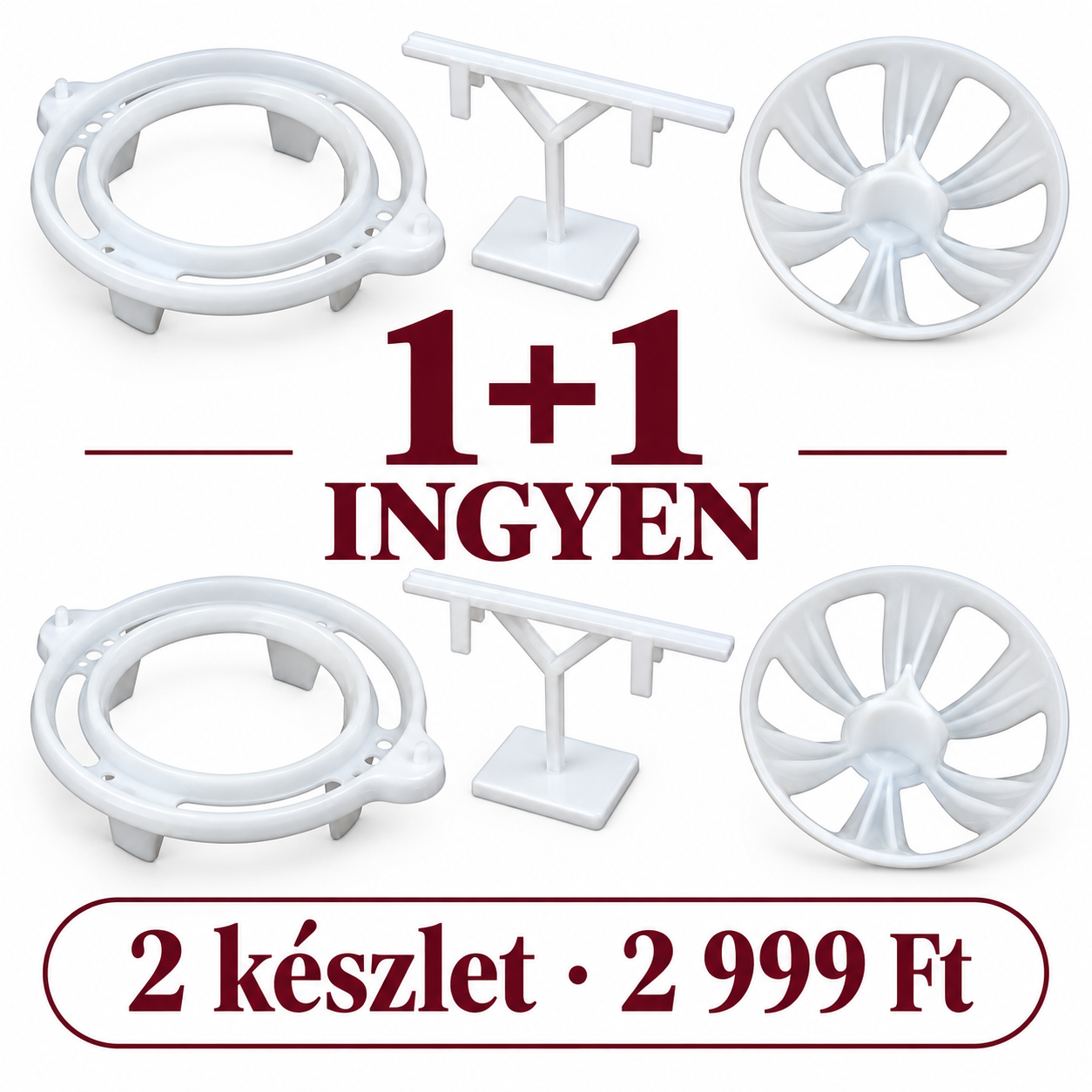 Sajtformázó készlet – 1+1 ingyen, 2 999 Ft