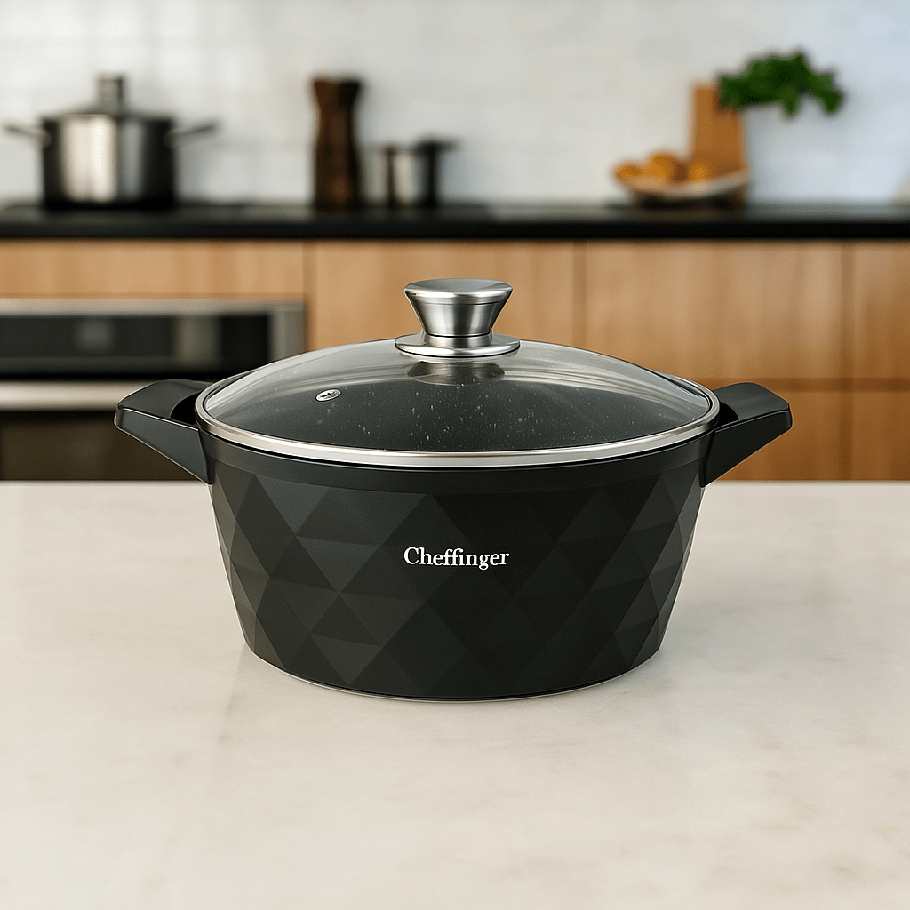 Cheffinger 24 cm - es Diamond Lábas - | Cyber Bazaar