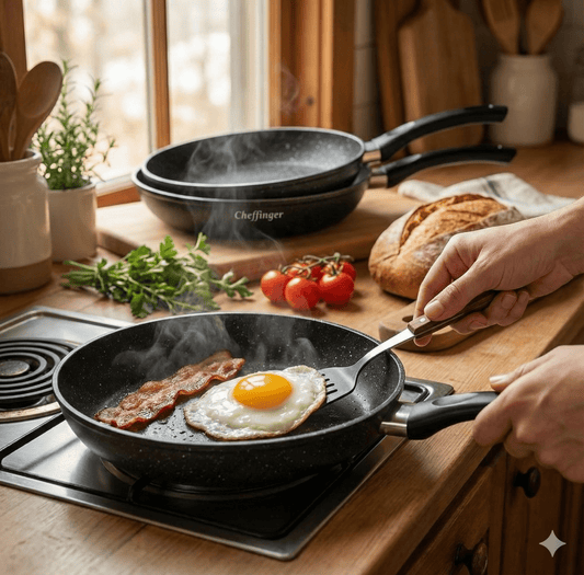 Cheffinger 3 Darabos Serpenyő Szett - | Cyber Bazaar
