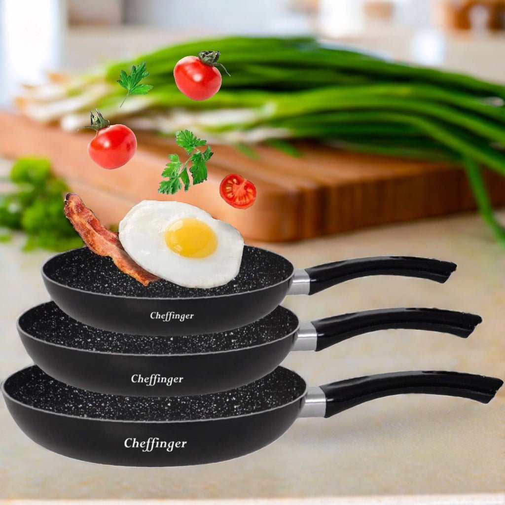 Cheffinger 3 Darabos Serpenyő Szett - | Cyber Bazaar