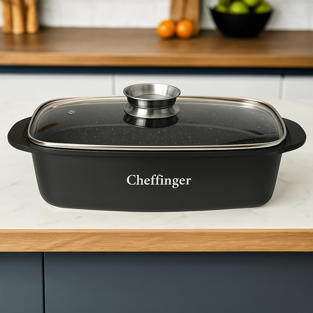 Cheffinger 32 cm - es Sütőtál Fedővel - | Cyber Bazaar