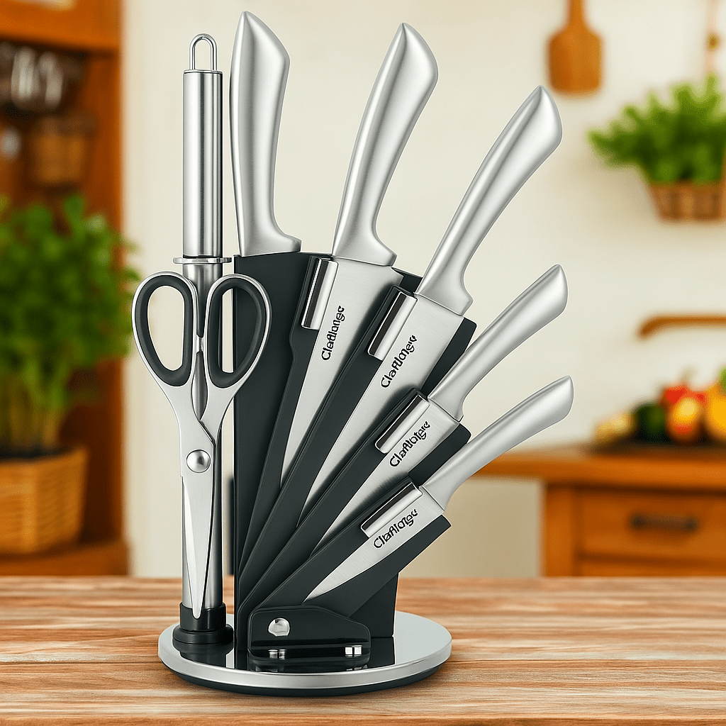 Cheffinger 8 Darabos Késkészlet - | Cyber Bazaar