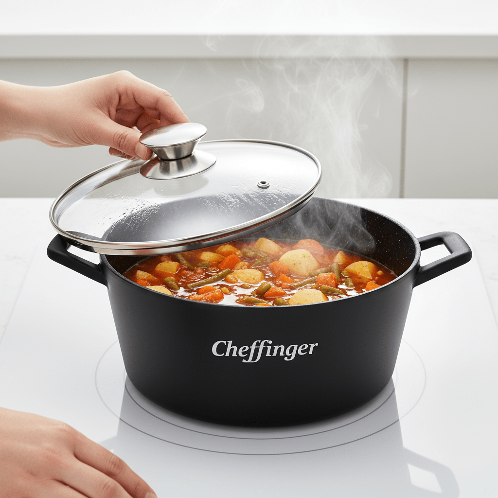 Cheffinger Diamant 12.db Főzőedény Készlet - | Cyber Bazaar