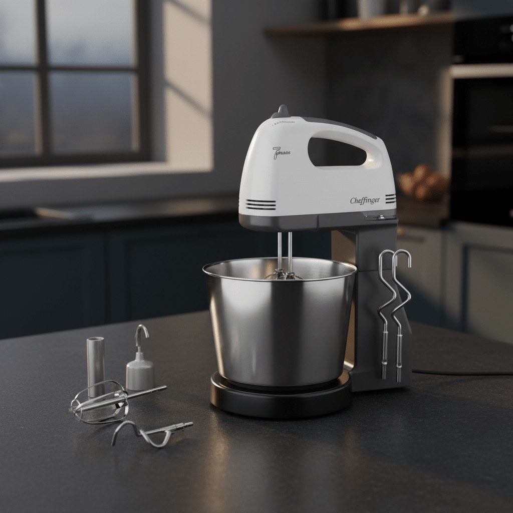 Cheffinger Kézi Mixer Tálas Kivitelben - | Cyber Bazaar