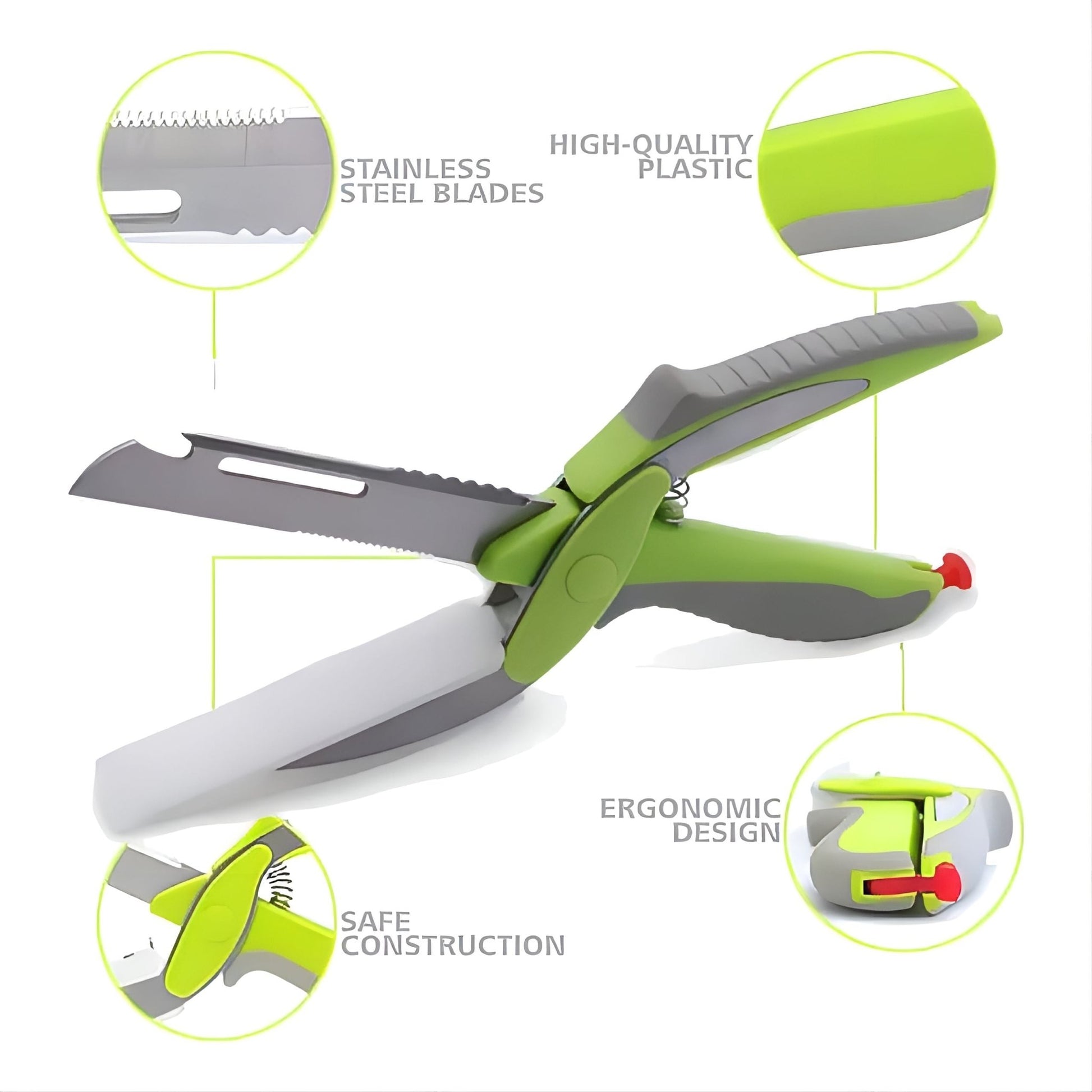 Clever Cutter 6 az 1 - ben Konyhai Eszköz 1+1 Akcio - | Cyber Bazaar