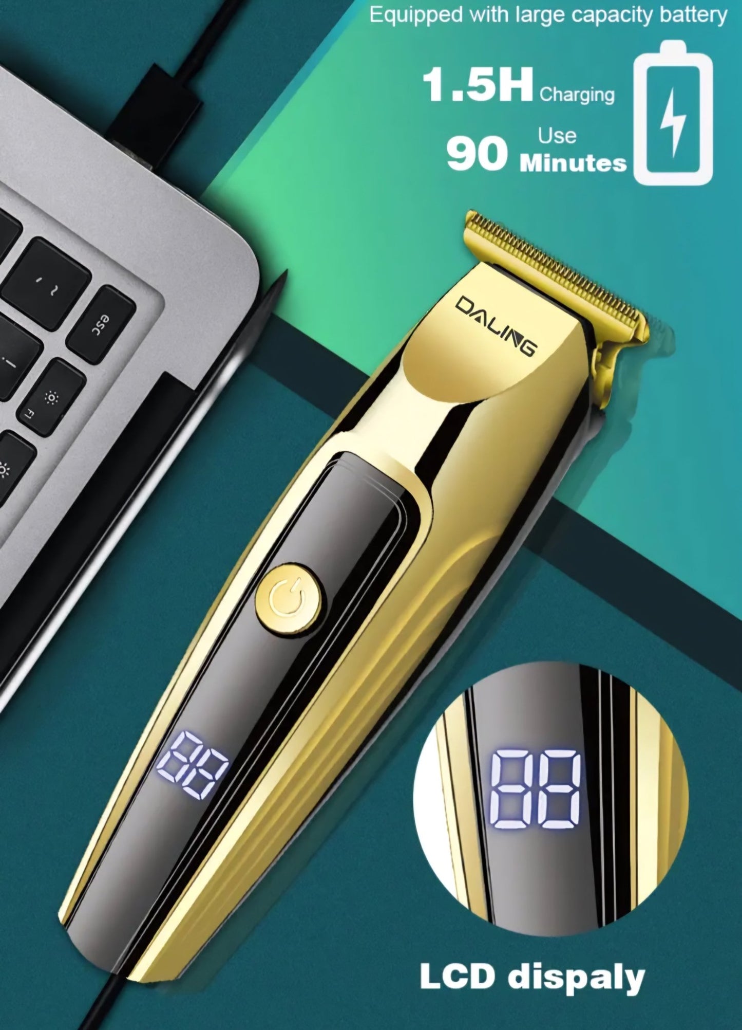 DALING DL - 1510 Professzionális Hajvágó - | Cyber Bazaar