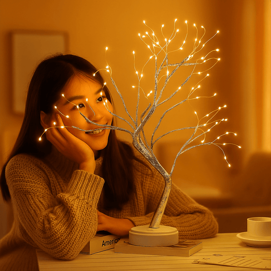 Dekoratív LED Csillámló Fa 1+1 Ingyen - | Cyber Bazaar