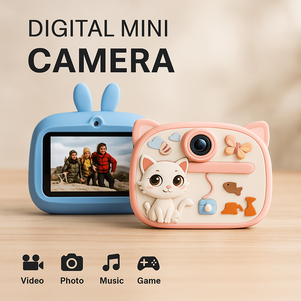 Digitális Mini Kamera Gyerekeknek - | Cyber Bazaar