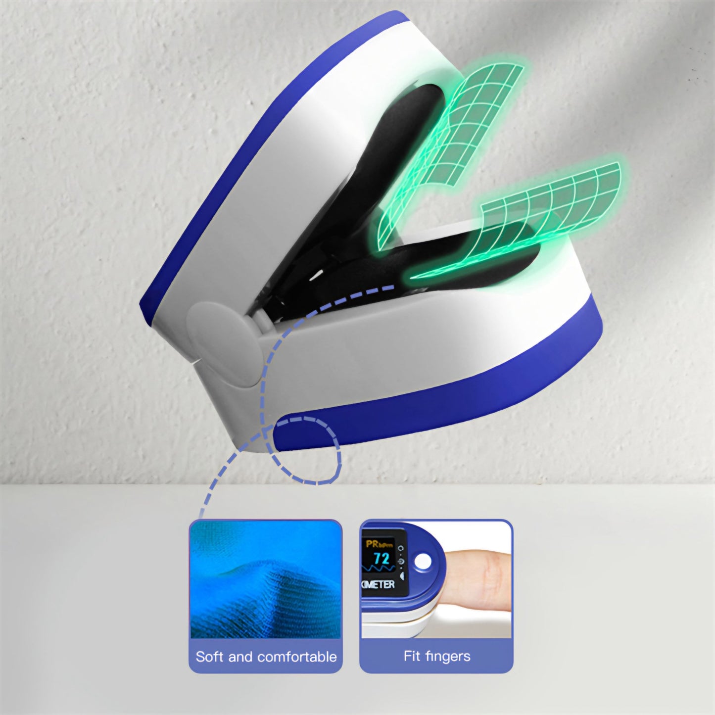 Digitális Ujjoximéter 1+1 Ajándék - 0 | Cyber Bazaar