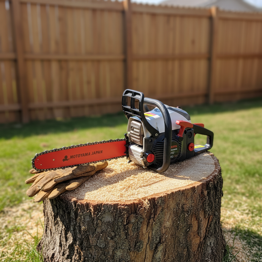 DIY vikend projekt - pogled odozgo na panju