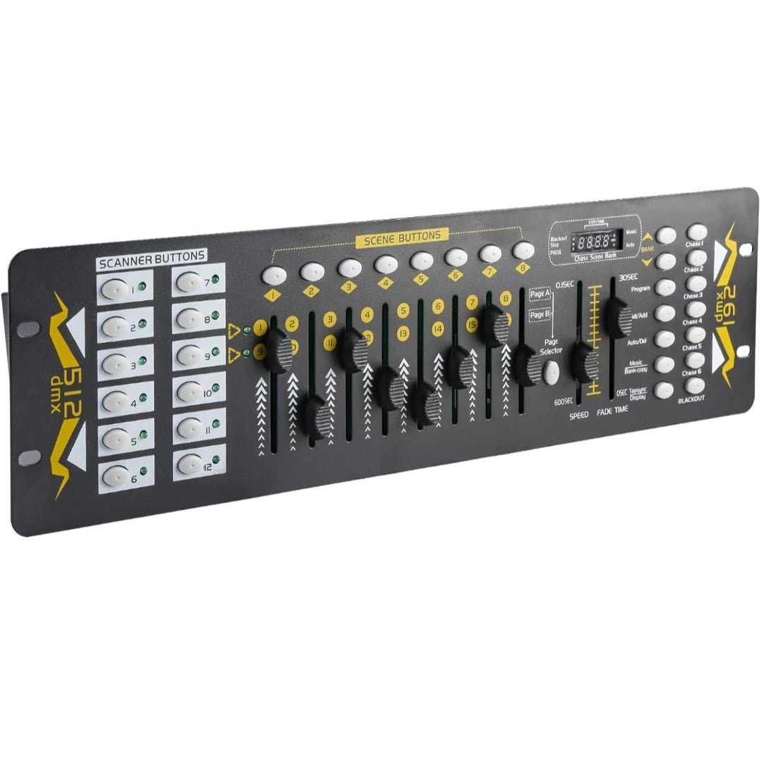 DMX512 Disco 192 Fényvezérlő - | Cyber Bazaar
