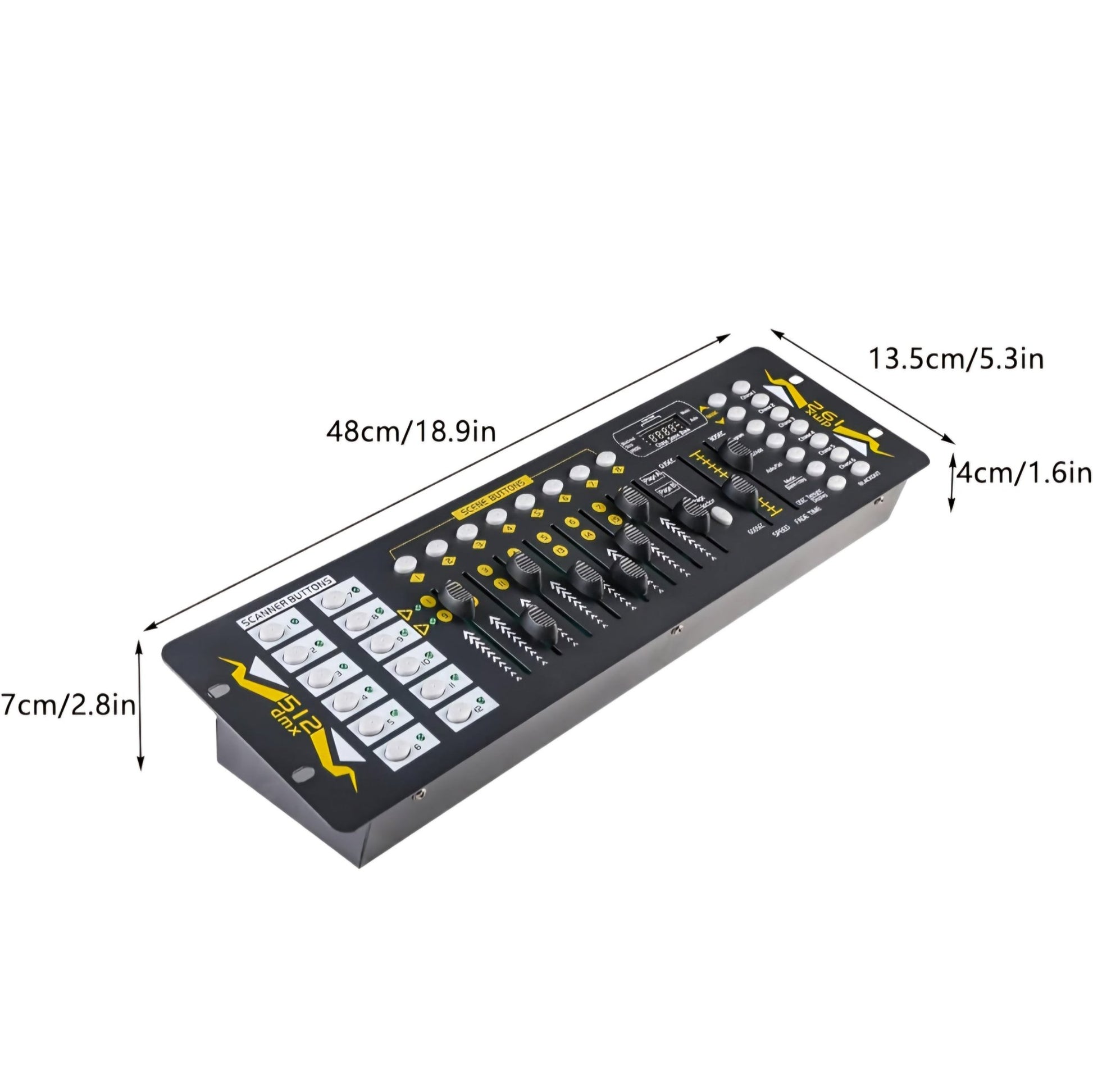 DMX512 Disco 192 Fényvezérlő - | Cyber Bazaar