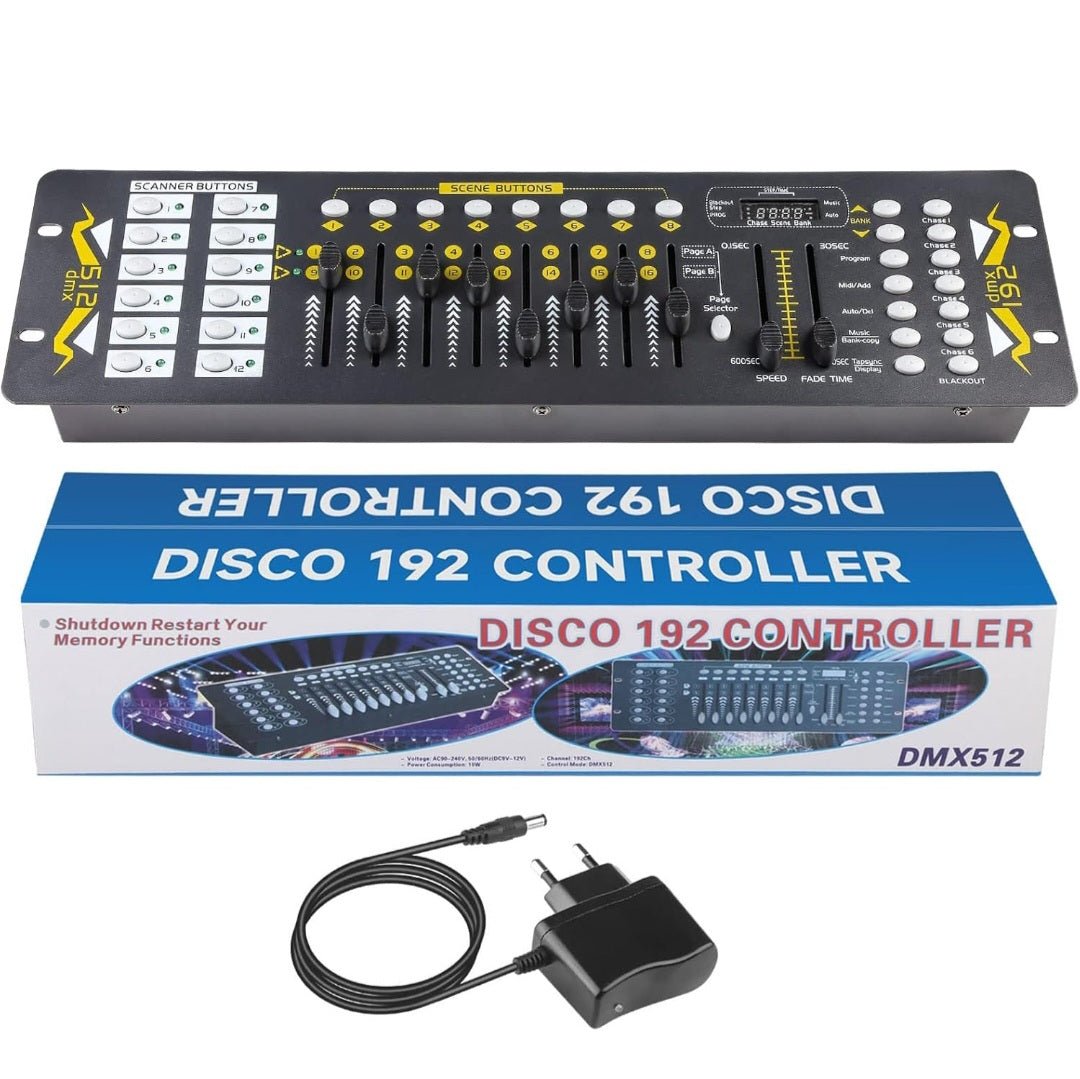 DMX512 Disco 192 Fényvezérlő - | Cyber Bazaar