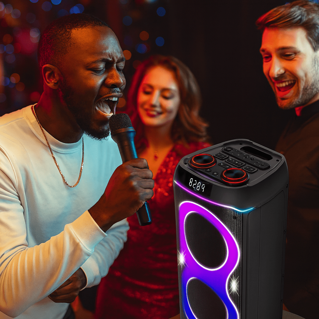 Dupla Mélynyomós Karaoke Hangrendszer - | Cyber Bazaar