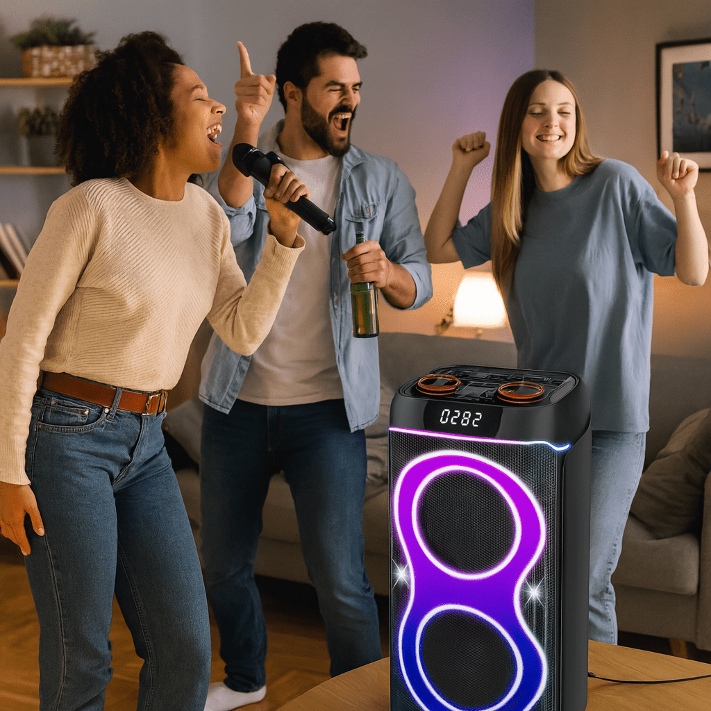 Dupla Mélynyomós Karaoke Hangrendszer - | Cyber Bazaar
