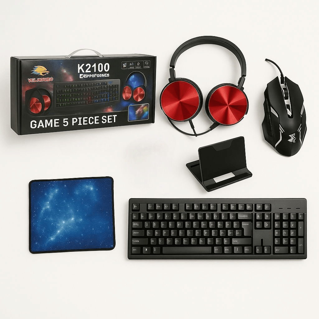 E - Sport 5 az 1 - ben Gaming Szett - | Cyber Bazaar
