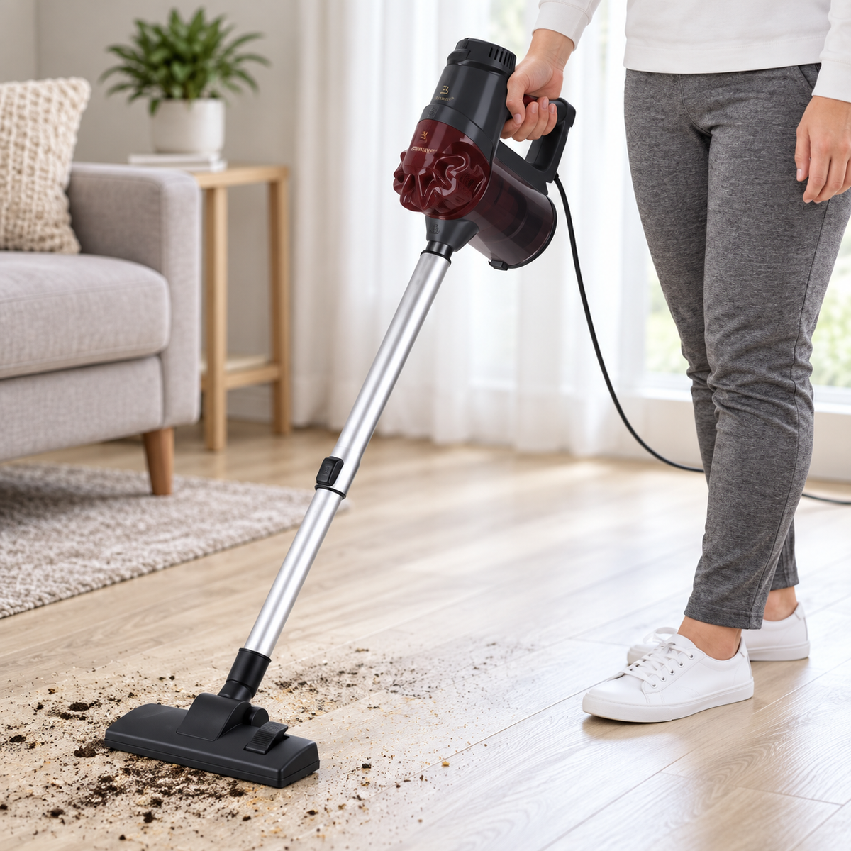 Eisenbach EB-H162 2 az 1-ben porszívó – 600 W, 1 l – részletek