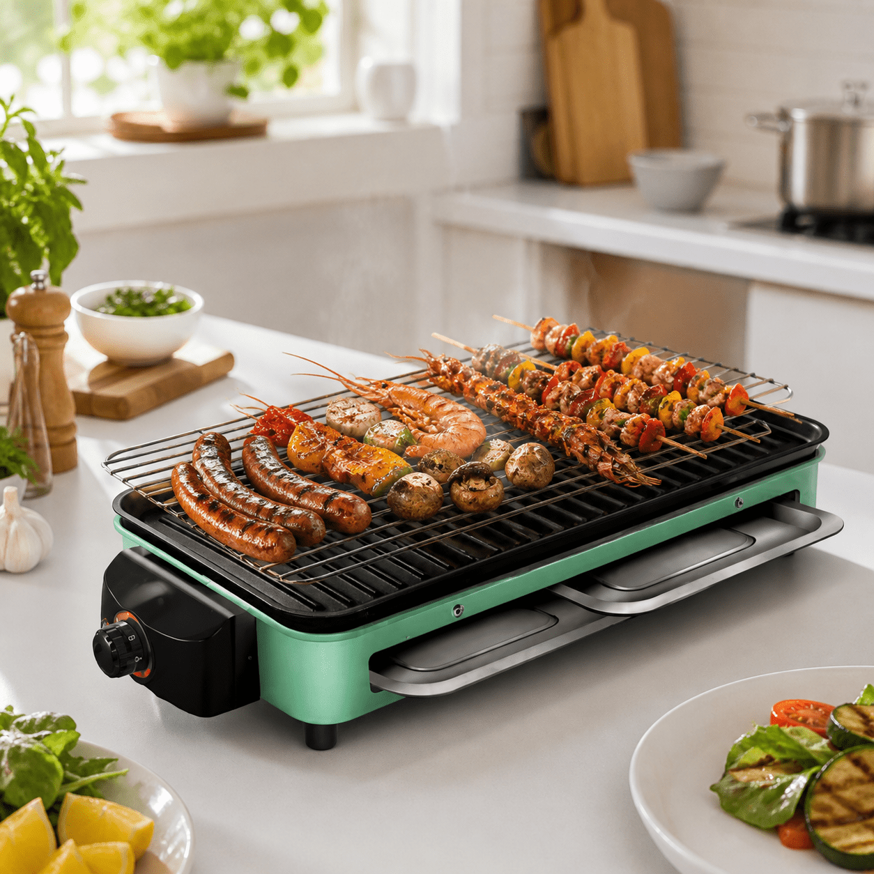 Elektromos Asztali Grill - | Cyber Bazaar