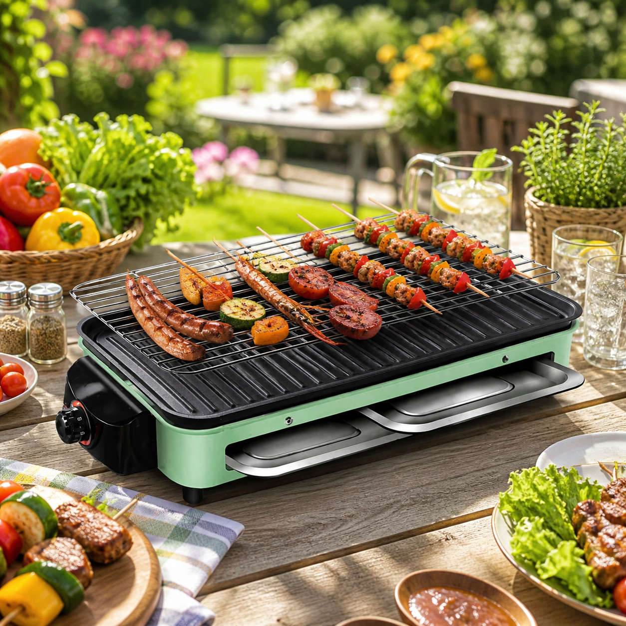 Elektromos Asztali Grill - | Cyber Bazaar