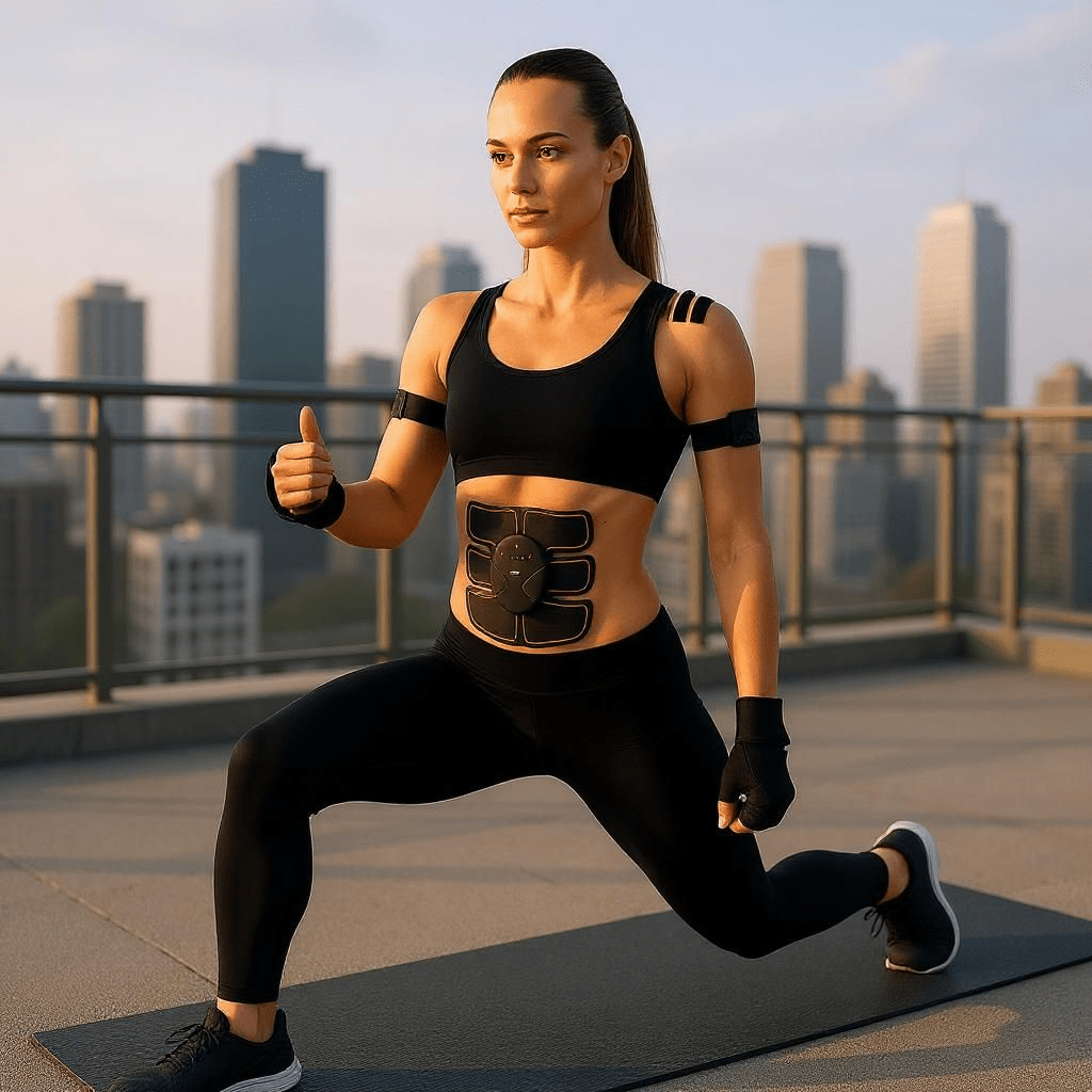 Elektromos izomstimulátor fitnesz edző 1+1 Ingyen - 0 | Cyber Bazaar