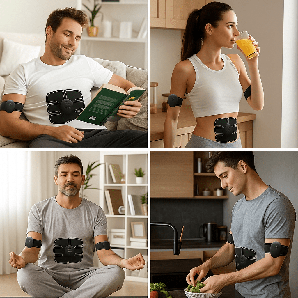 Elektromos izomstimulátor fitnesz edző 1+1 Ingyen - 0 | Cyber Bazaar