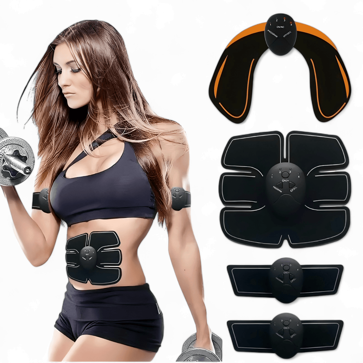 Elektromos izomstimulátor fitnesz edző 1+1 Ingyen - 0 | Cyber Bazaar