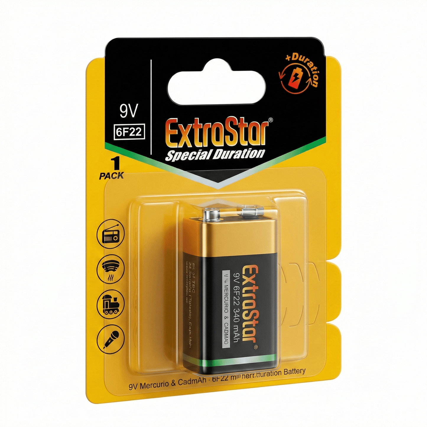 ExtraStar Special Duration 9V Elem - | Cyber Bazaar