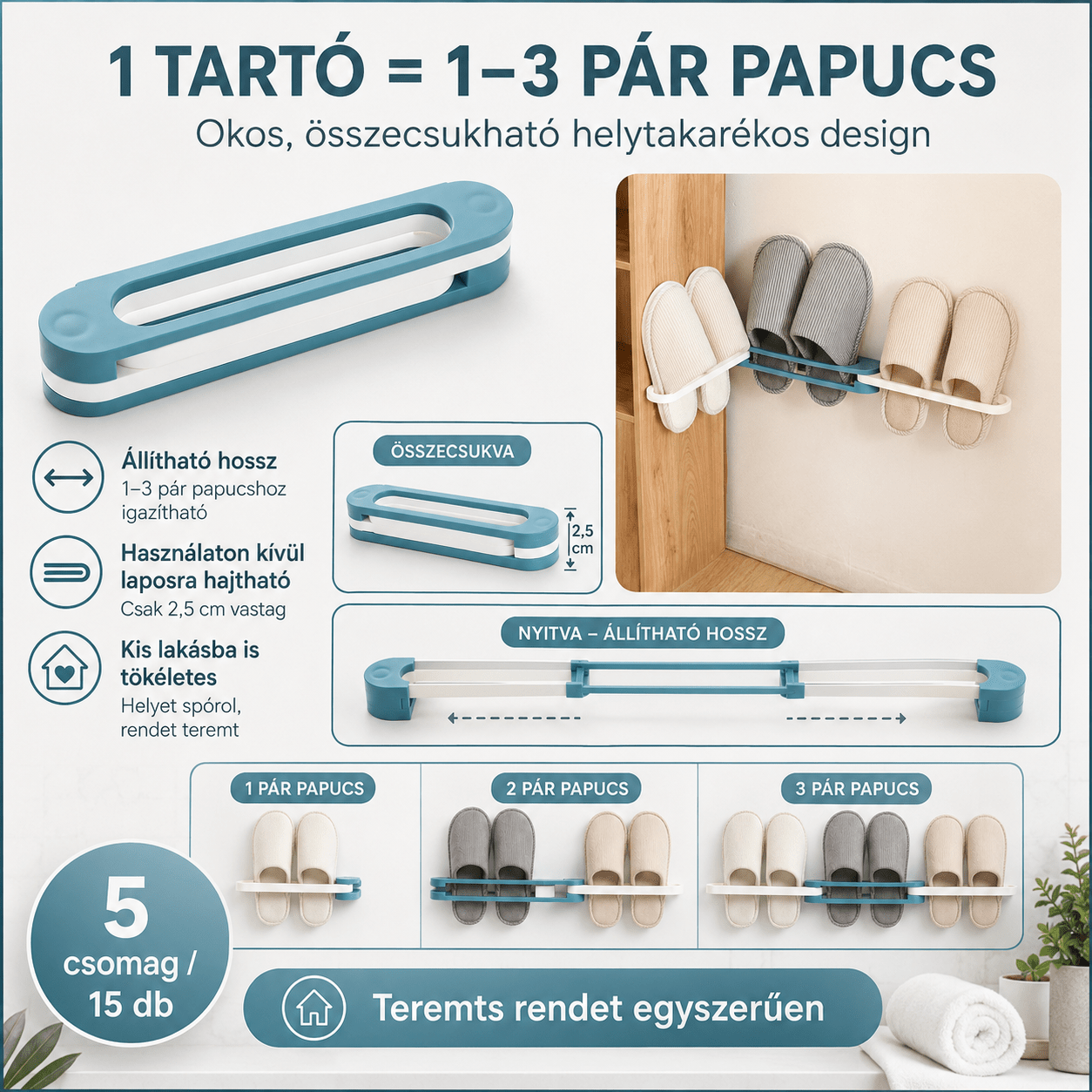 Fali Papucs Tartó - | Cyber Bazaar