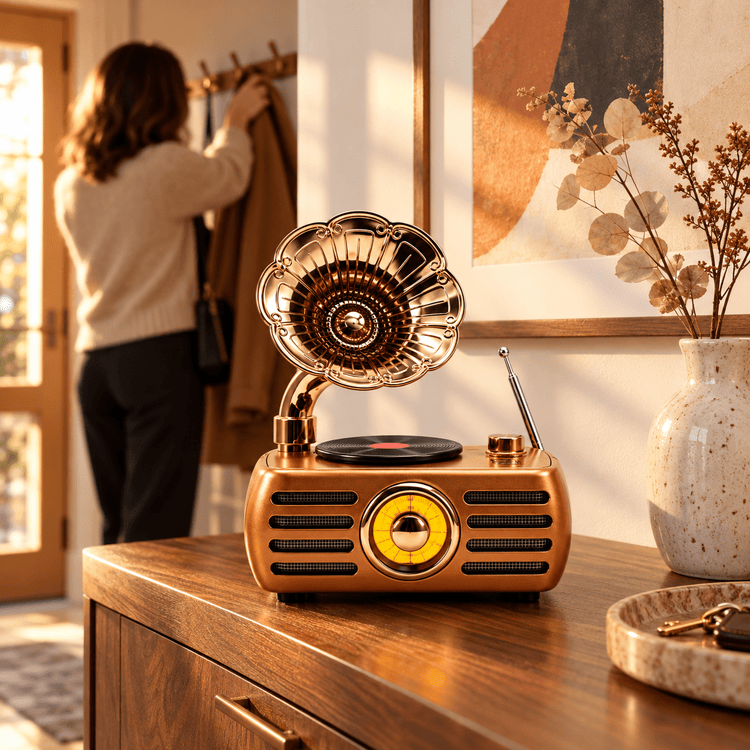 Feexot FX-2538B tölcséres Bluetooth rádió - Hangszórók és rádiók | Cyber Bazaar