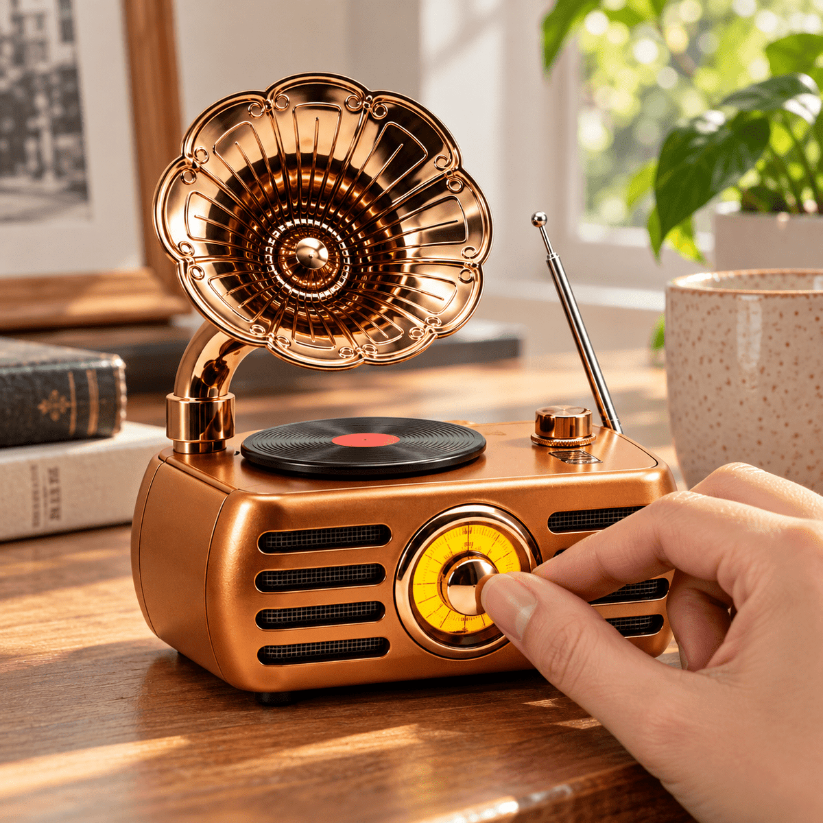 Feexot FX-2538B tölcséres Bluetooth rádió - Hangszórók és rádiók | Cyber Bazaar