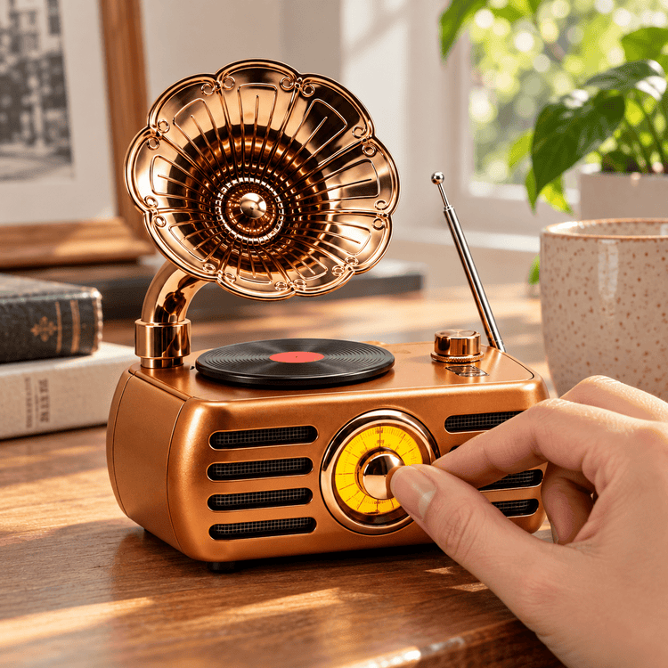 Feexot FX-2538B tölcséres Bluetooth rádió - Hangszórók és rádiók | Cyber Bazaar