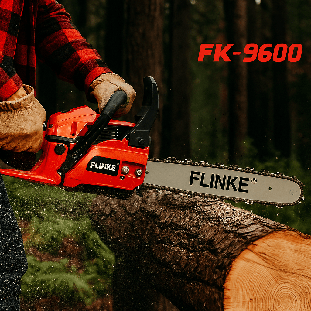 Flinke Benzinmotoros Láncfűrész - | Cyber Bazaar