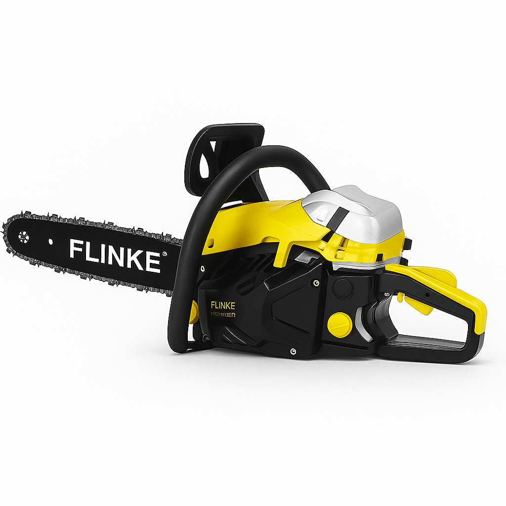 Flinke Benzinmotoros Láncfűrész - | Cyber Bazaar