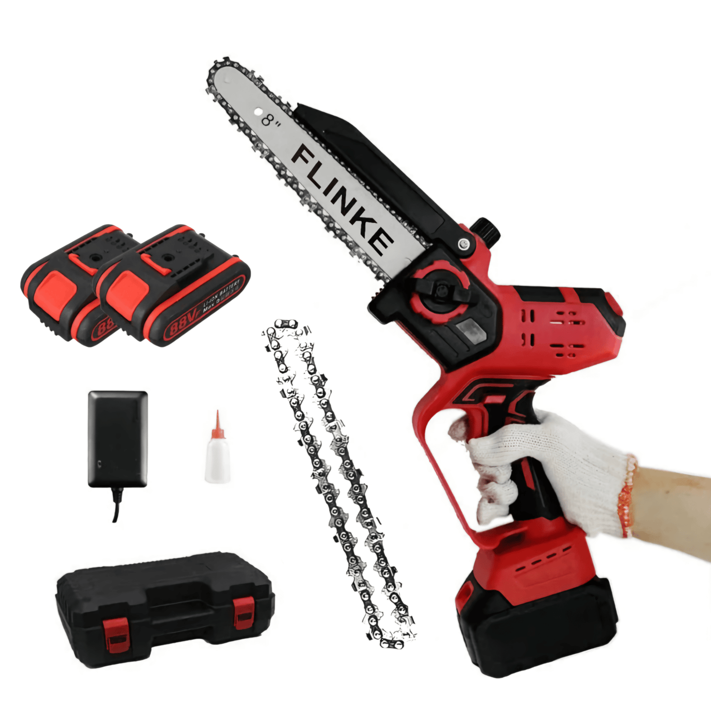 Flinke FK - 8041 Akkumulátoros Láncfűrész - | Cyber Bazaar