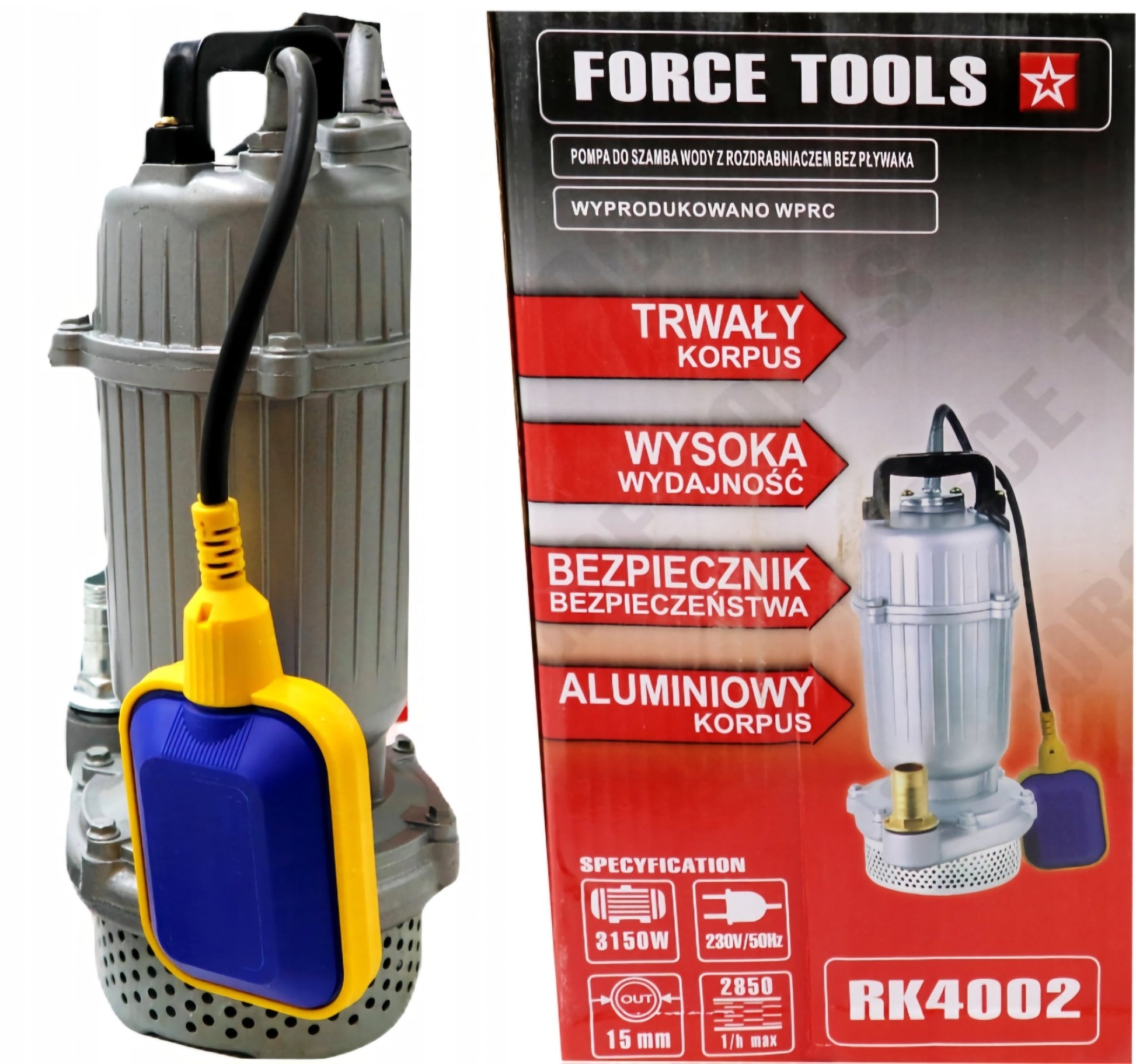 Force Tools szennyvíz szivattyút - | Cyber Bazaar