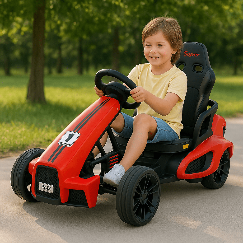 Go Cart Elektromos Kétkerekű Piros - | Cyber Bazaar