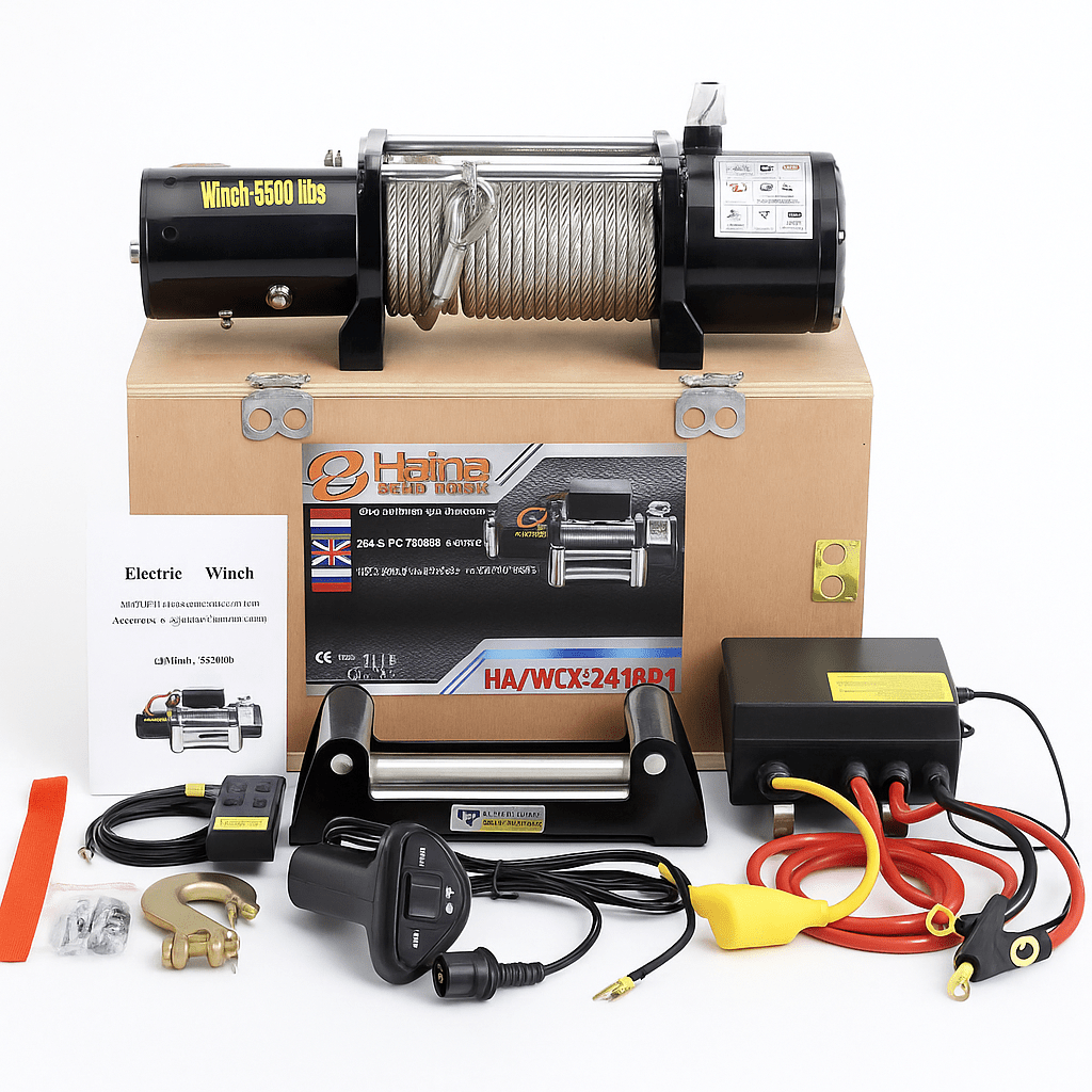 Haina 5500KG Elektromos Csörlő - | Cyber Bazaar