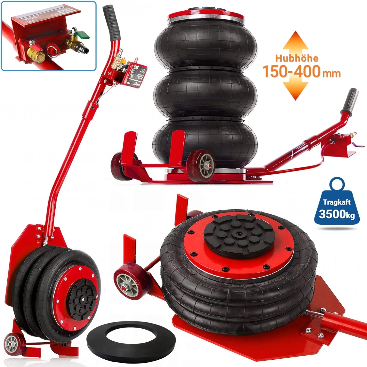 Haina Légrugós Emelő 3.5T M129 - | Cyber Bazaar