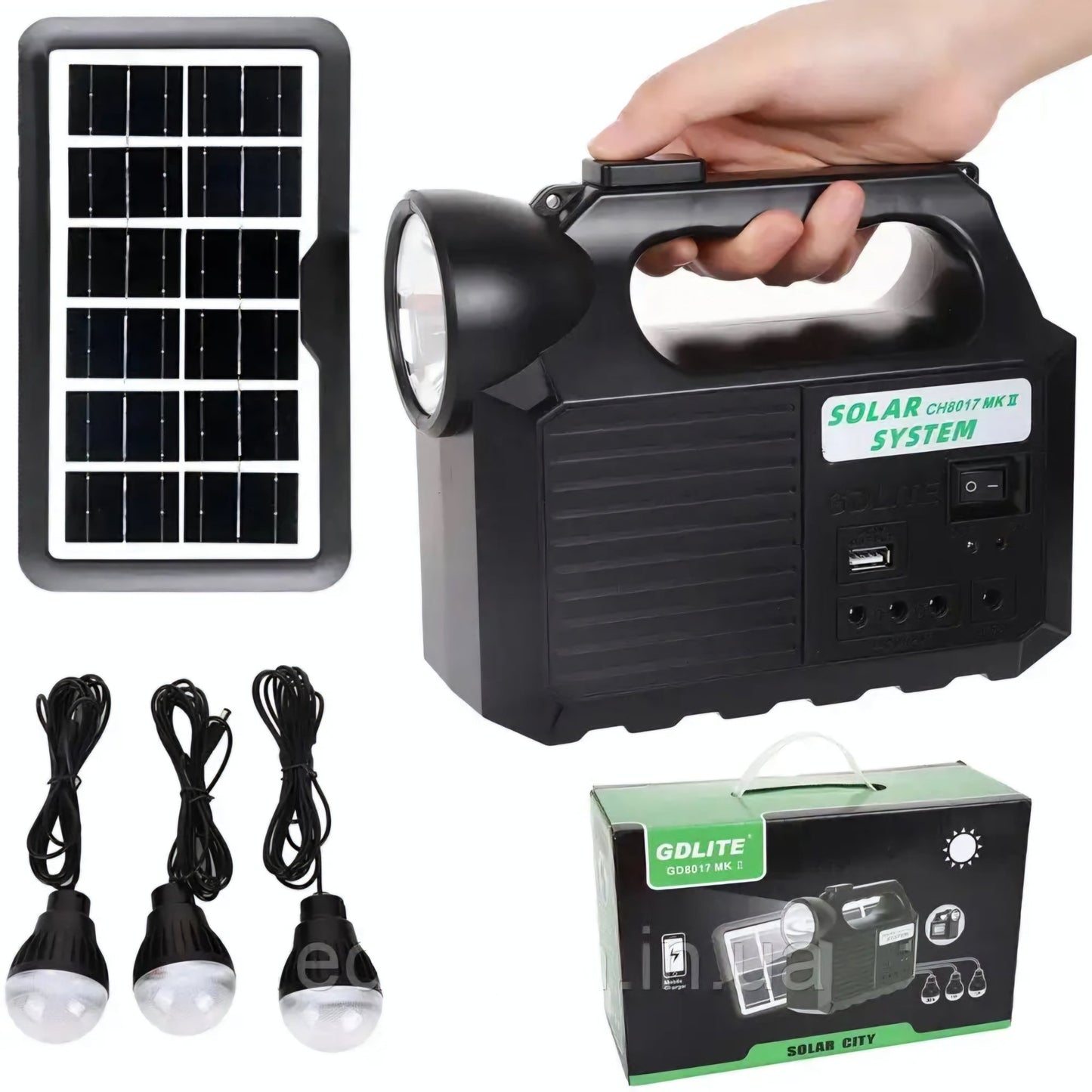 Haladó Napenergia Rendszer a GDLite 8017 Rádióval - | Cyber Bazaar