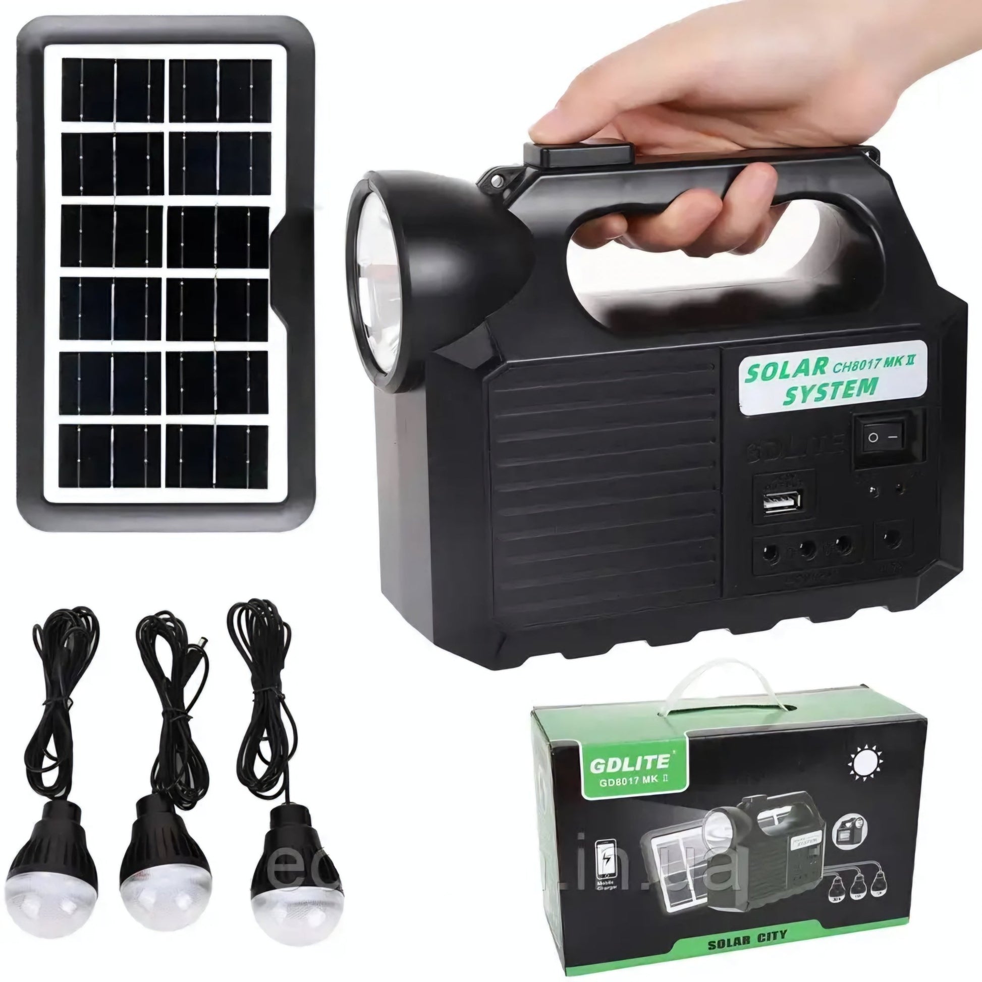 Haladó Napenergia Rendszer a GDLite 8017 Rádióval - | Cyber Bazaar