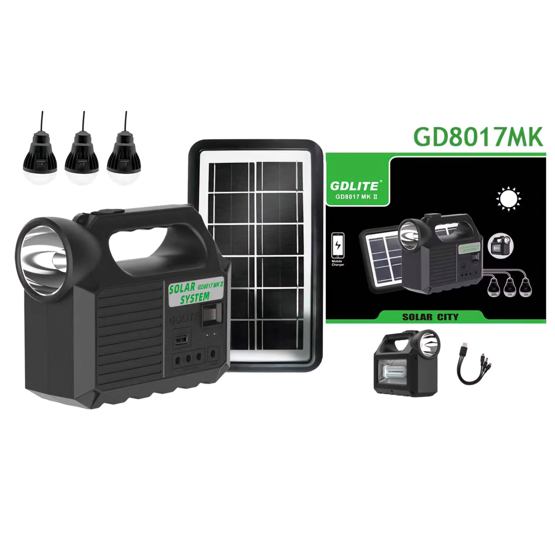 Haladó Napenergia Rendszer a GDLite 8017 Rádióval - | Cyber Bazaar
