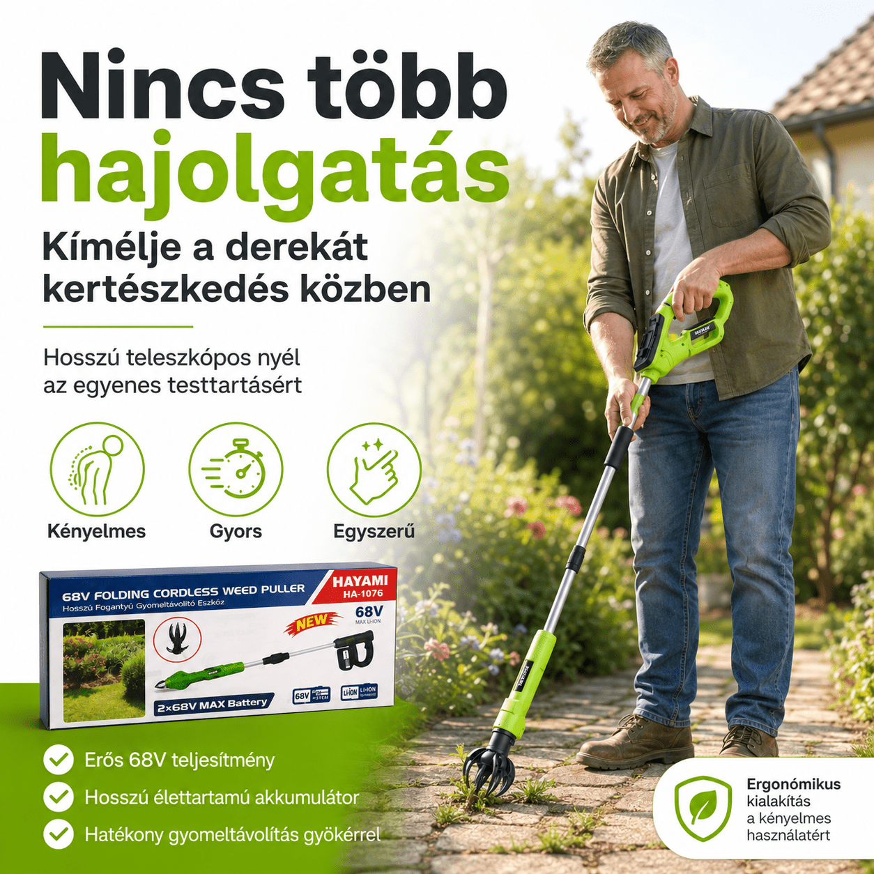 Hayami Akkumulátoros Gyomkiszedő - | Cyber Bazaar