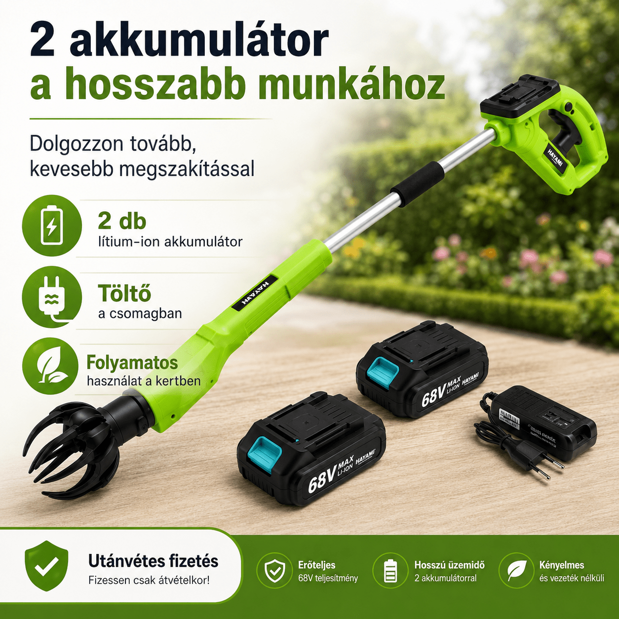 Hayami Akkumulátoros Gyomkiszedő - | Cyber Bazaar