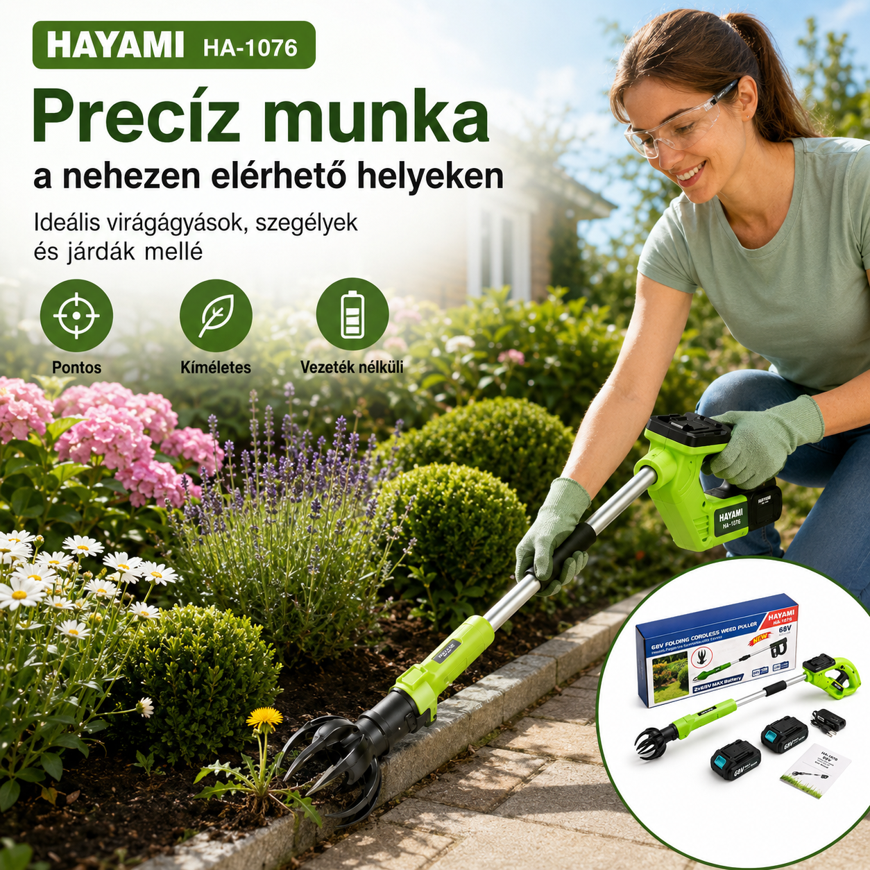 Hayami Akkumulátoros Gyomkiszedő - | Cyber Bazaar