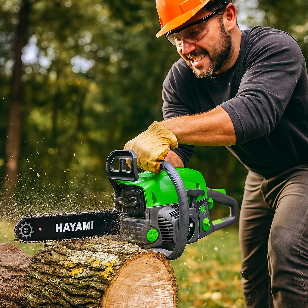 Hayami Benzinmotoros Láncfűrész - | Cyber Bazaar
