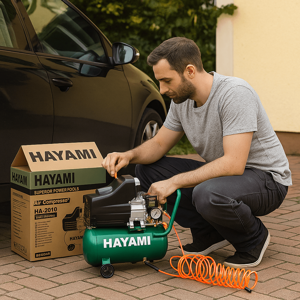 Hayami Légkompresszor 24 L - | Cyber Bazaar